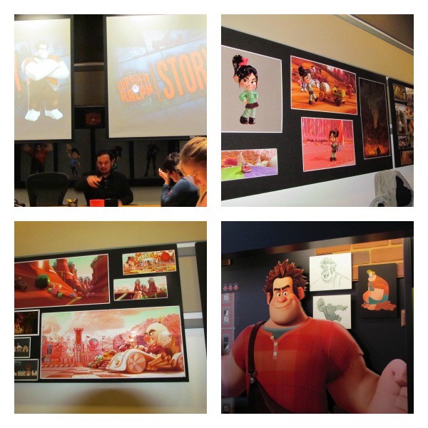 Wreck it Ralph story Collage