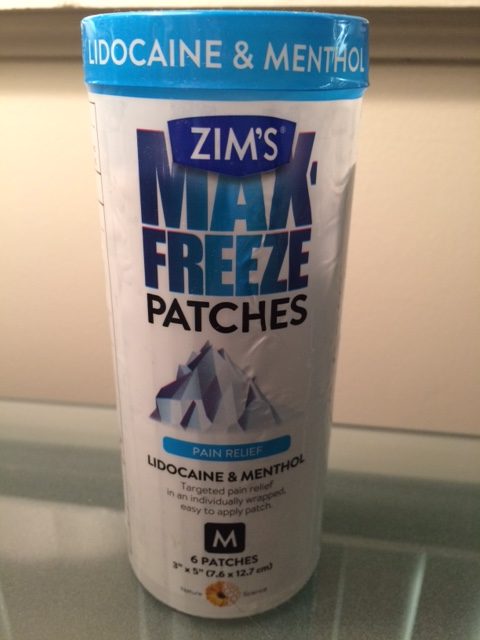Got a Boo Boo?  Try ZIM’S Max Freeze Patches