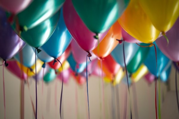 Picture of colorful balloons